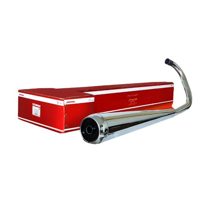 Muffler Exhaust Silencer CG125 Model before 2013 Genuine Atlas Honda
